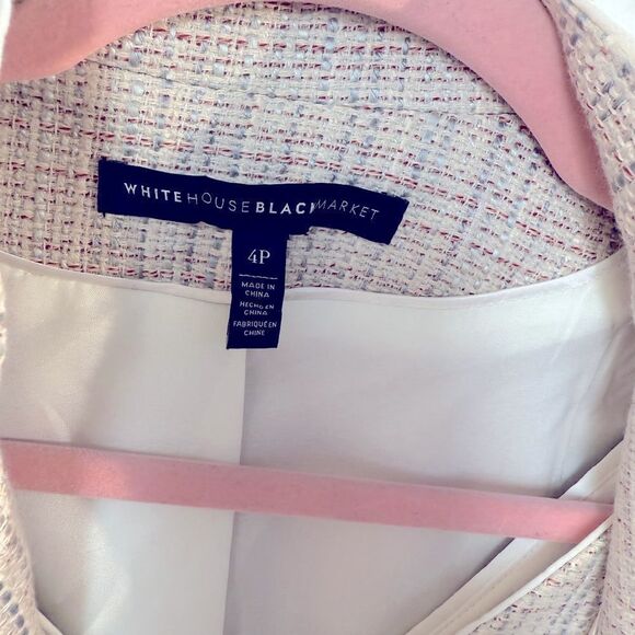 White House Black Market Women's Tweed Jacket/Dress set *SIZE: 4/6P - Picture 2 of 7